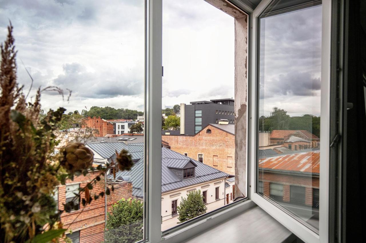Old-New Apartment In Central Kaunas Kültér fotó